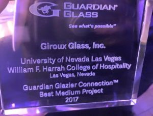 Giroux Glass on UNLV College of Hospitality