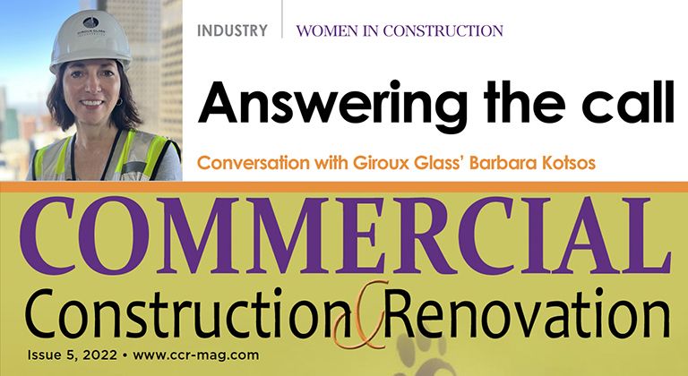 Answering the Call – A Conversation with Giroux Glass’ Barbara Kotsos