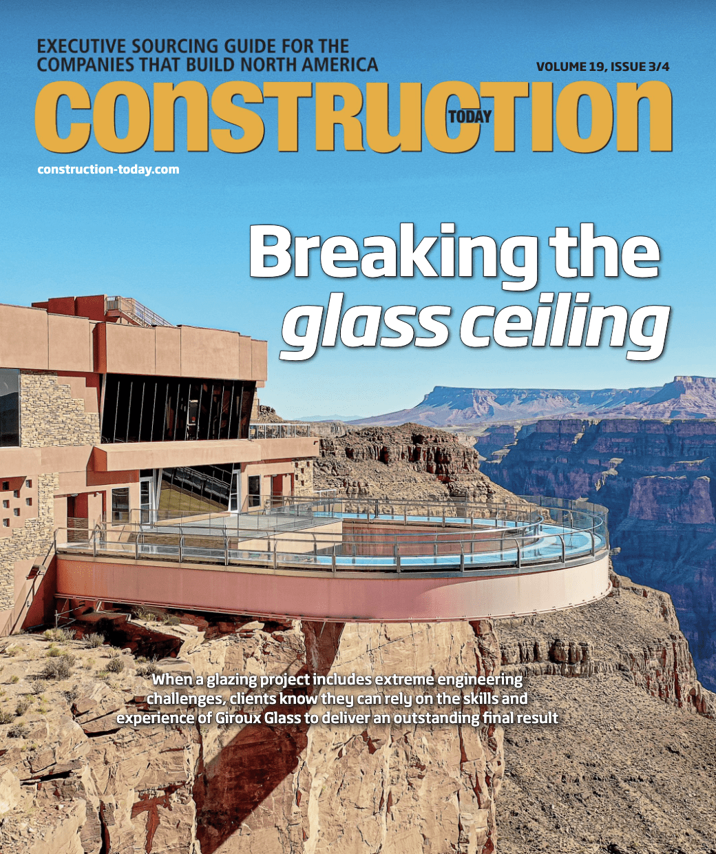 Breaking the Glass Ceiling: Giroux Glass Cover Story in Construction Today
