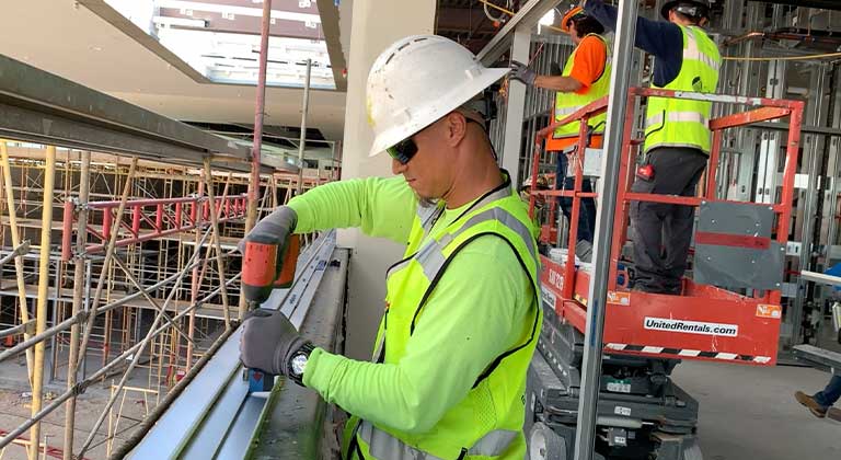 Working in Construction as a Glazier