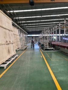 Giroux Glass inspects glass in China plant