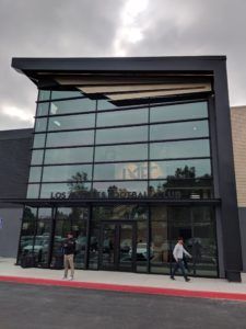 LAFC Entrance by Giroux Glass, Inc.