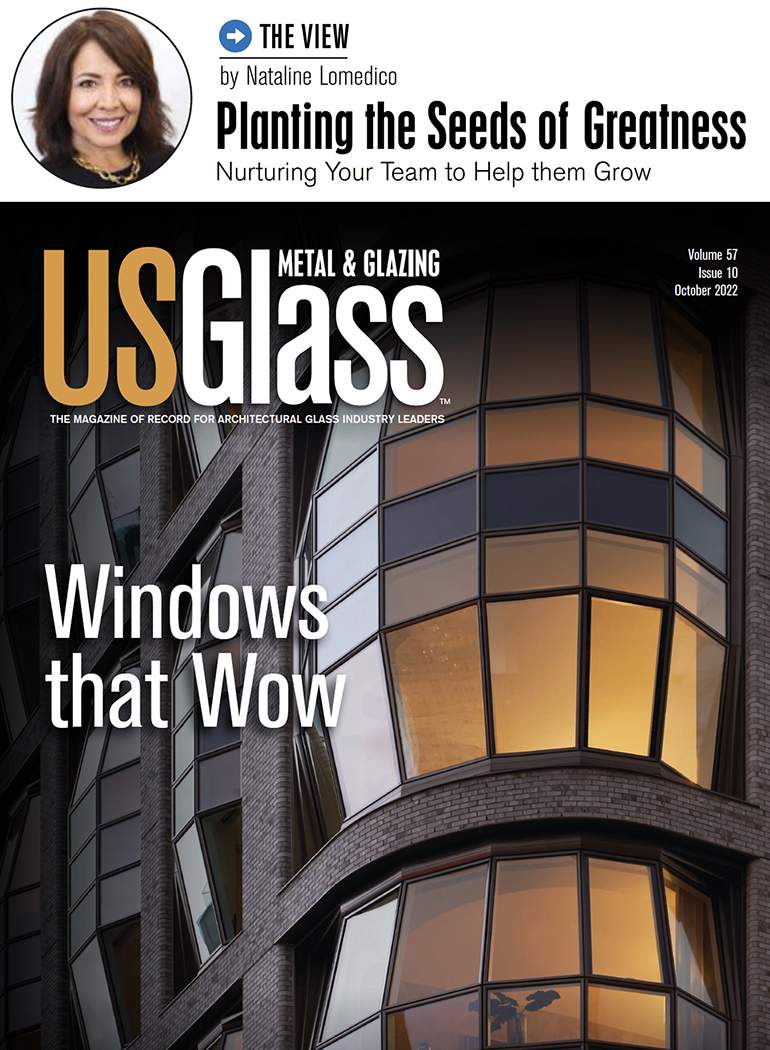 USGlass: Planting the Seeds of Greatness – The View by Nataline Lomedico