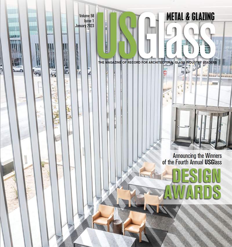 USGlass Magazine January 2023 – Giroux Glass Recognized by ICIC