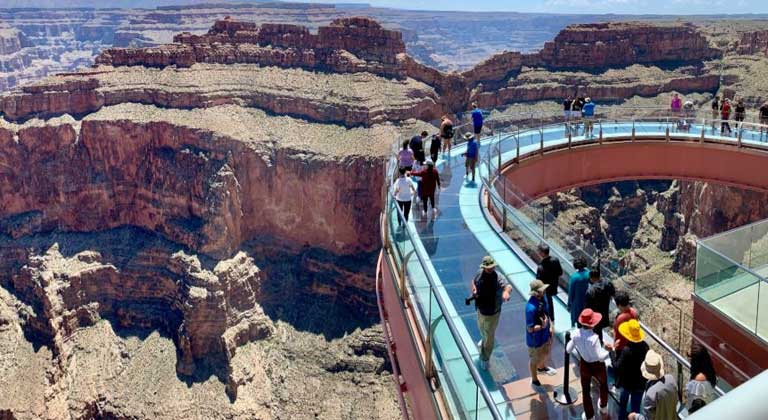 The Skywalk at the Grand Canyon: 12 years later