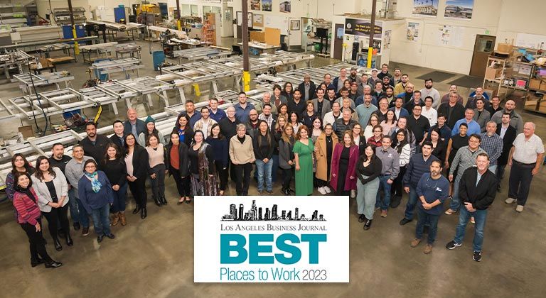 Giroux Glass: A “2023 Best Place to Work in Los Angeles”