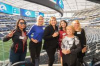 Jackie Rivera, McCarthy Building Corp; Diana Siegel, Giroux Glass, Ileana Holguin, McCarthy Building Corp; Barbara Kotsos; Giroux Glass; Ilse Baeck, Giroux Glass; Jan Karl, Morley Builders