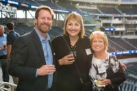 Rob Bynder, Bynder Group; Ileana Holguin, McCarthy Building Companies; Ilse Baeck, Giroux Glass