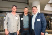 Eric Christensen, Jamik Construction; Marty McKinley, Giroux Glass; Keith Law, Webcor
