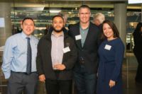 — ; Alexis Moraila, PCL Construction; Marty McKinley; Giroux Glass; Nataline Lomedico, Giroux Glass