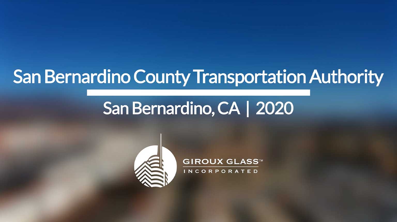 San Bernardino County Transportation Authority